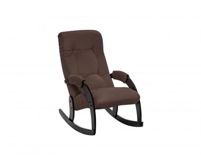 Кресло-качалка Модель 67 Венге, ткань V 23 фото
