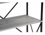 Траун Лофт 100 бетон / черный матовый Офисная мебель распродажа