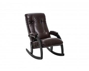 Кресло -качалка Модель 67 Венге, к/з Vegas Lite Amber