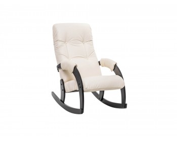 Кресло -качалка Модель 67 Венге, к/з Dundi 112