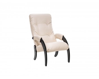 Кресло для отдыха Модель 61 Венге текстура, к/з Varana cappuccin