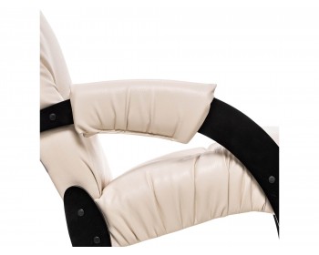 Кресло для отдыха Модель 61 Венге текстура, к/з Varana cappuccin