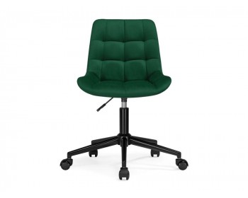 Кресло Честер зеленый / черный Стул