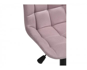 Кресло Честер розовый (california 390) / черный Стул