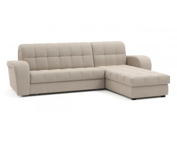 Диван угловой Брюссон  24 155 К-1 с оттоманкой макси 295 угловой Бежевый