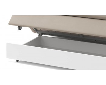 Диван угловой Брюссон NEXT 24 155 К-1 с оттоманкой макси 295 угловой Бежевый