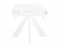 Стол DikLine SKU140 Керамика Белый мрамор/подье белое/опоры  от производителя