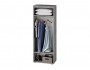 Шкаф для одежды Инстайл ШК-29, бетон/белый недорого