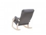 Кресло-качалка Модель 67 Дуб беленый, ткань V 32 фото