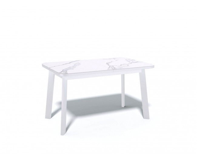 Стол KENNER AA1200 белый/керамика мрамор белый фото
