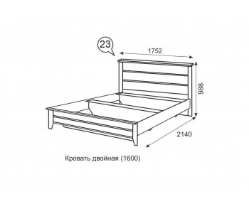 Кровать с подъемным механизмом Sofia 15 160х200