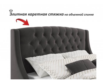 Кровать Мягкая "Stefani" 1800 шоколад с подъемным меха