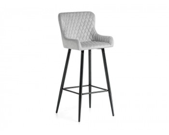 Mint light gray / black Барный стул