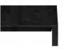 Линдисфарн 120(170)х80х75 черный Стол стеклянный недорого