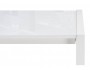 Линдисфарн 120(170)х80х75 белый кристалл / белый Стол стеклянный недорого