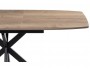 Тамаса 120(150)х70х76 дуб галифакс табак / черный Стол деревянны недорого