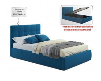 Комплект для сна Selesta 1200 синяя с подъем.механизмом