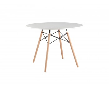 Стол круглый Stool Group DSW D100 Белый