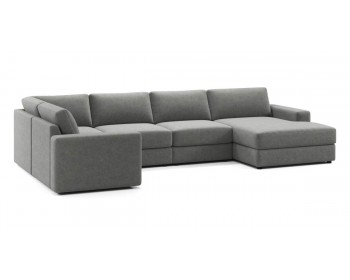 Угловой диван Оксфорд 24 XL с оттоманкой