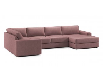 Угловой диван Оксфорд 24 XL с оттоманкой