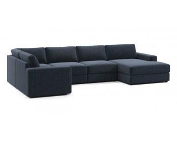 Диван Оксфорд 24 XL с оттоманкой