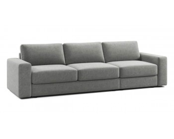 Диван прямой Оксфорд 24 XL 303 прямой Серый