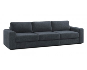 Диван прямой Оксфорд 24 XL 303 прямой Графит