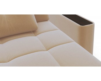 Модульный диван Бергамо NEXT 180 с оттоманкой макси Венге