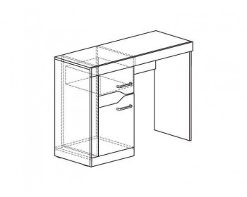 Стол туалетный Ронда №312
